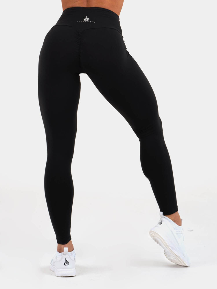 Leggins Ryderwear Staples Scrunch Bum Mujer Negros | BEQID7593
