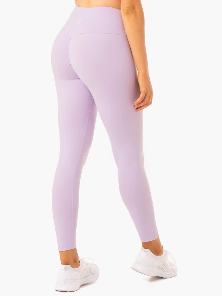 Leggins Ryderwear Staples Scrunch Bum Mujer Morados | BLSDU3475