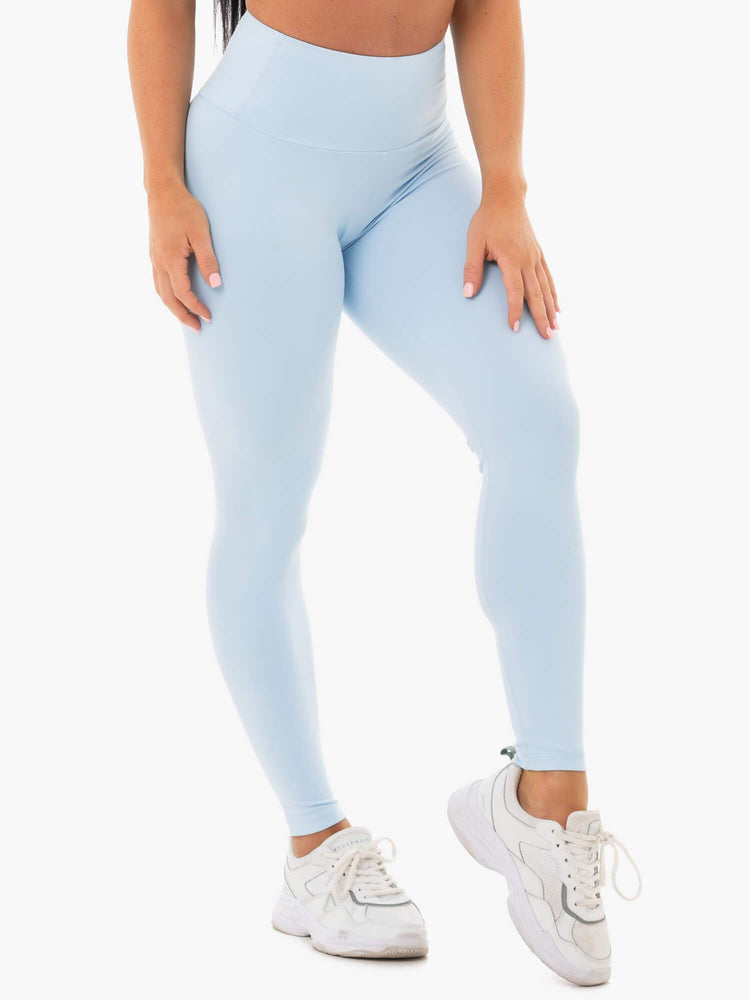 Leggins Ryderwear Staples Scrunch Bum Mujer Azules | GAOBK9163