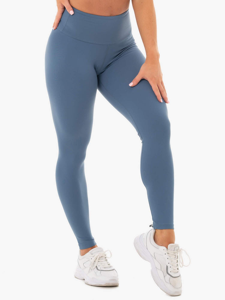 Leggins Ryderwear Staples Scrunch Bum Mujer Azules | HTPZY6378