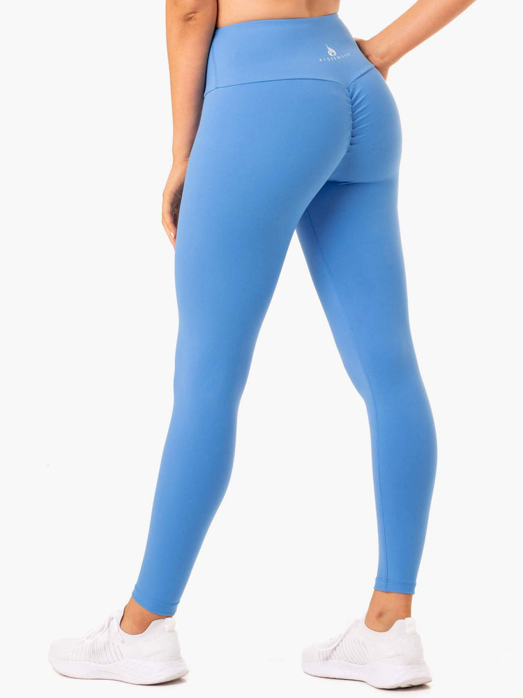 Leggins Ryderwear Staples Scrunch Bum Mujer Azules | RCWKE2603