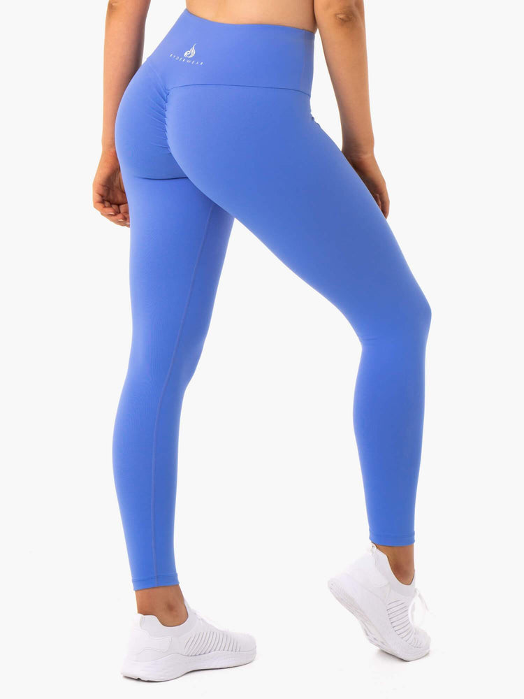 Leggins Ryderwear Staples Scrunch Bum Mujer Azules | ZVYTJ9251