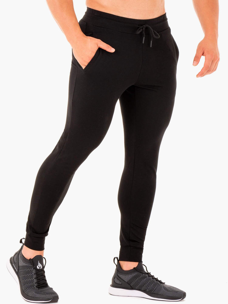 Pantalones Ryderwear Base Pista Hombre Negros | UXNRA7460
