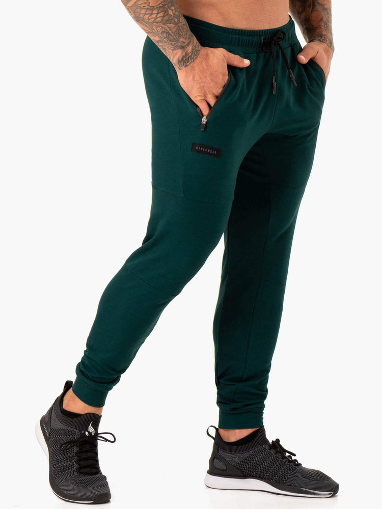 Pantalones Ryderwear Endurance Pista Hombre Verdes | TJLNG8213