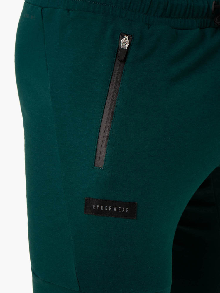 Pantalones Ryderwear Endurance Pista Hombre Verdes | TJLNG8213