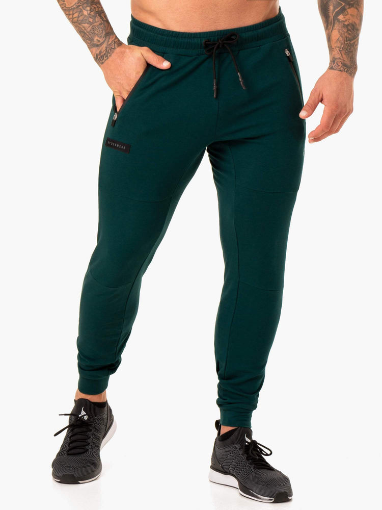 Pantalones Ryderwear Endurance Pista Hombre Verdes | TJLNG8213