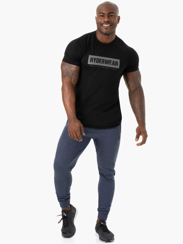 Pantalones Ryderwear Iron Pista Hombre Azul Marino | JHVQK9568