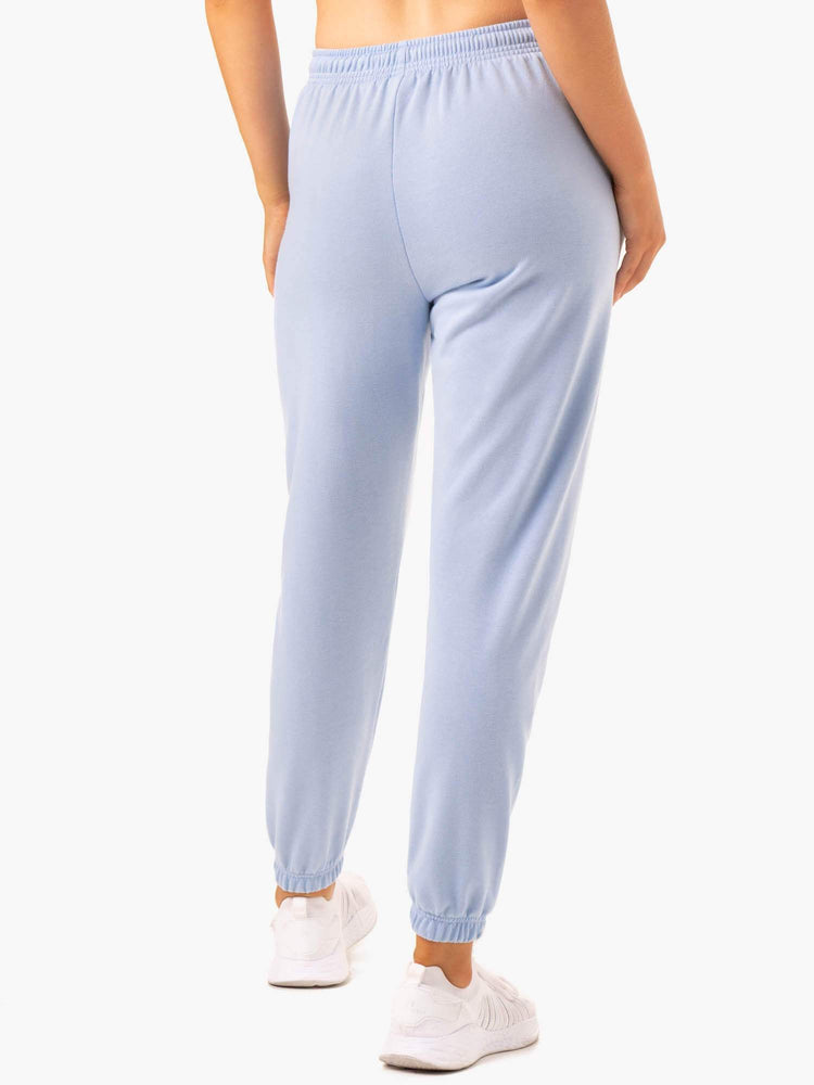 Pantalones Ryderwear Off-Duty Fleece Pista Mujer Azules | XKZUE2916