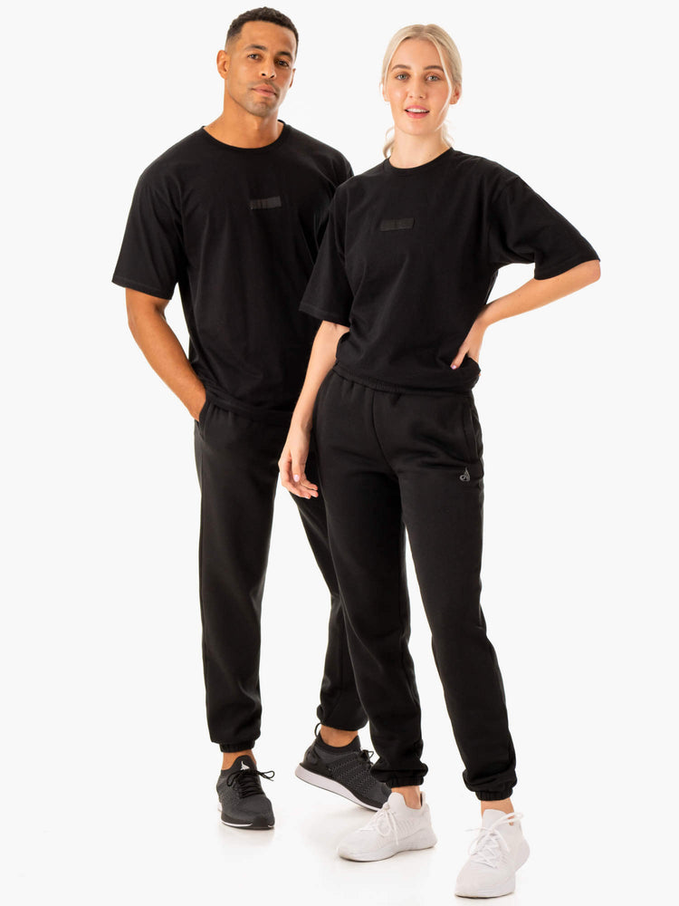 Pantalones Ryderwear Pista Hombre Negros | UQRFM2743