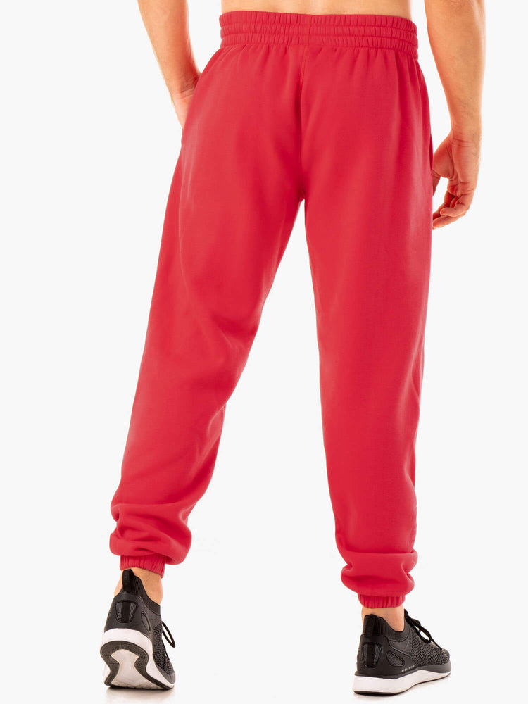 Pantalones Ryderwear Recharge Relaxed Pista Hombre Rojos | UDLTE1965