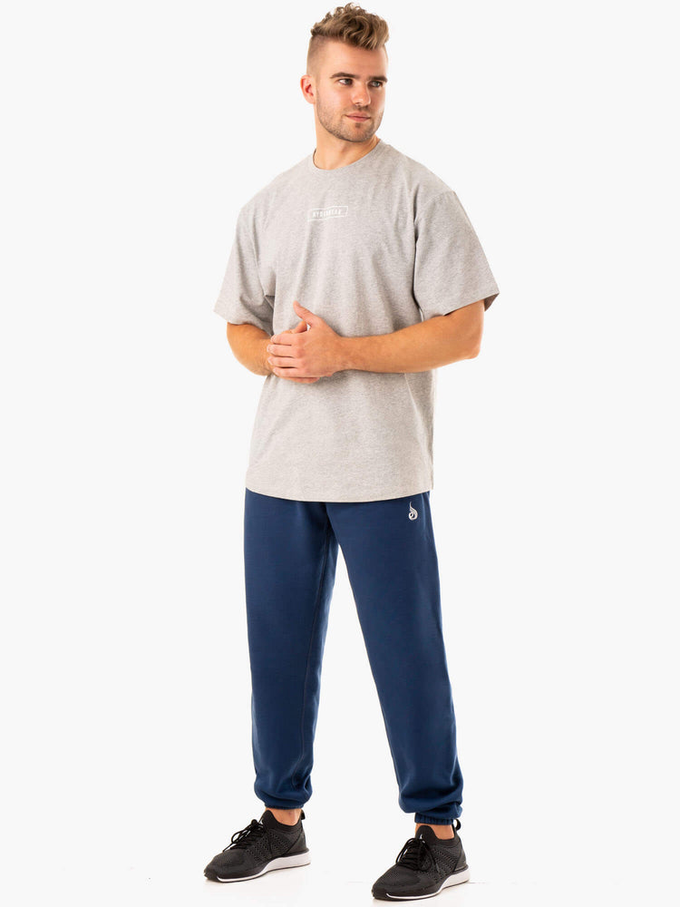 Pantalones Ryderwear Recharge Relaxed Pista Hombre Azules | UWCIP2540