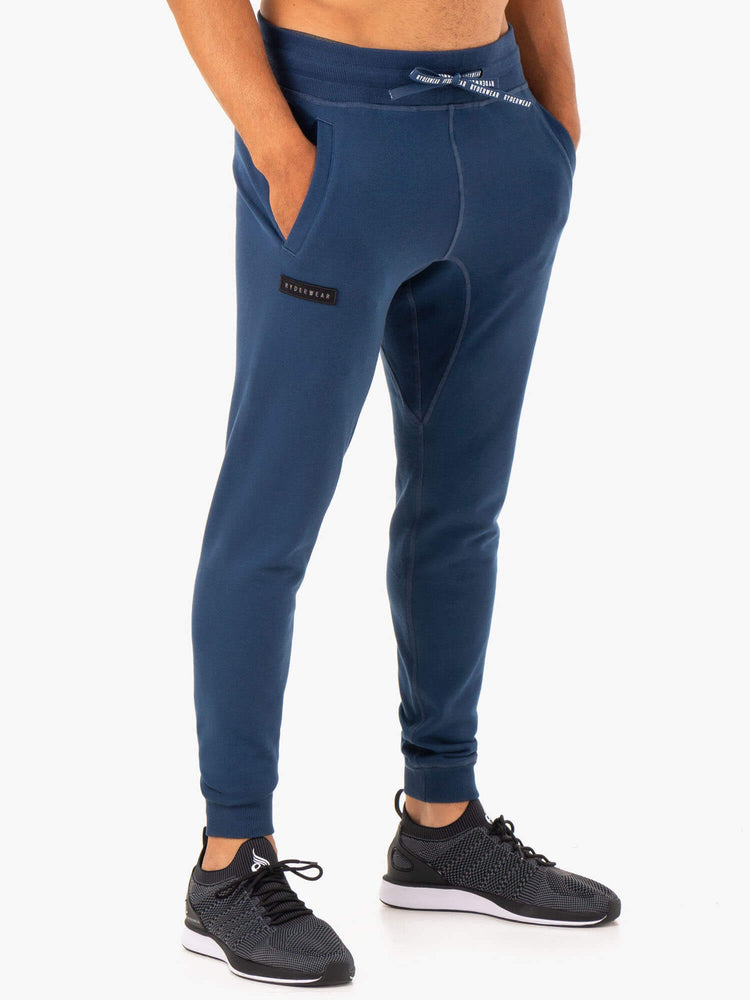 Pantalones Ryderwear Recharge Tapered Pista Hombre Azules | JTMWP7690