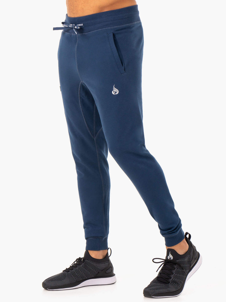 Pantalones Ryderwear Recharge Tapered Pista Hombre Azules | JTMWP7690