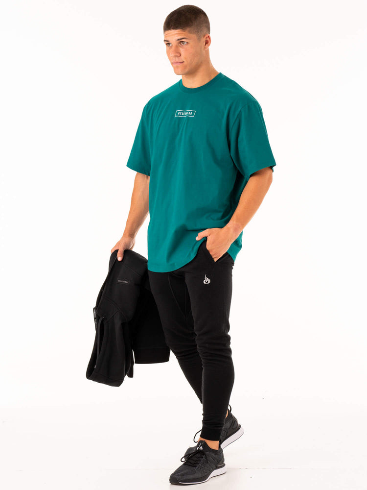 Pantalones Ryderwear Recharge Tapered Pista Hombre Negros | RZYNM8241
