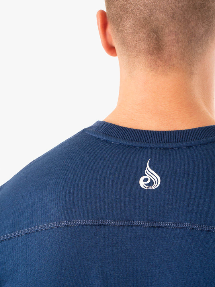 Pullover Ryderwear Recharge Hombre Azules | LGTZH8546