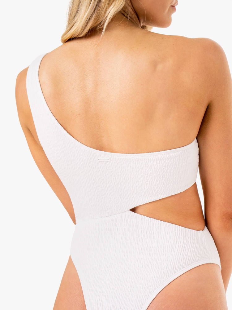 Ropa Interior Ryderwear Paradise Cut Out One Piece Mujer Blancos | CNTXB5187