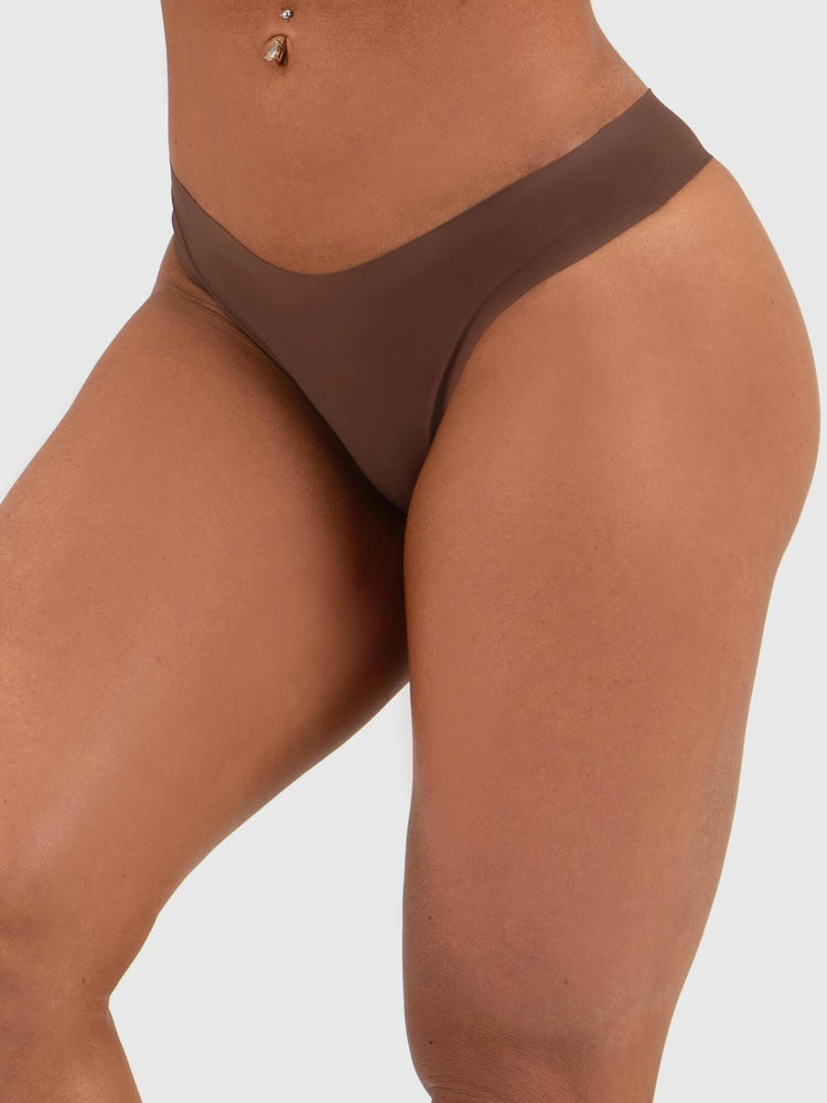 Ropa Interior Ryderwear Seamless Twin Pack Mujer Marrom | MZCYA2037