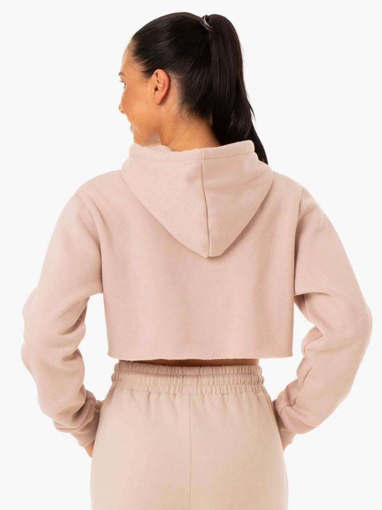 Sudadera Con Capucha Ryderwear Base Pullover Mujer Marrom Claro | MAGBP4086