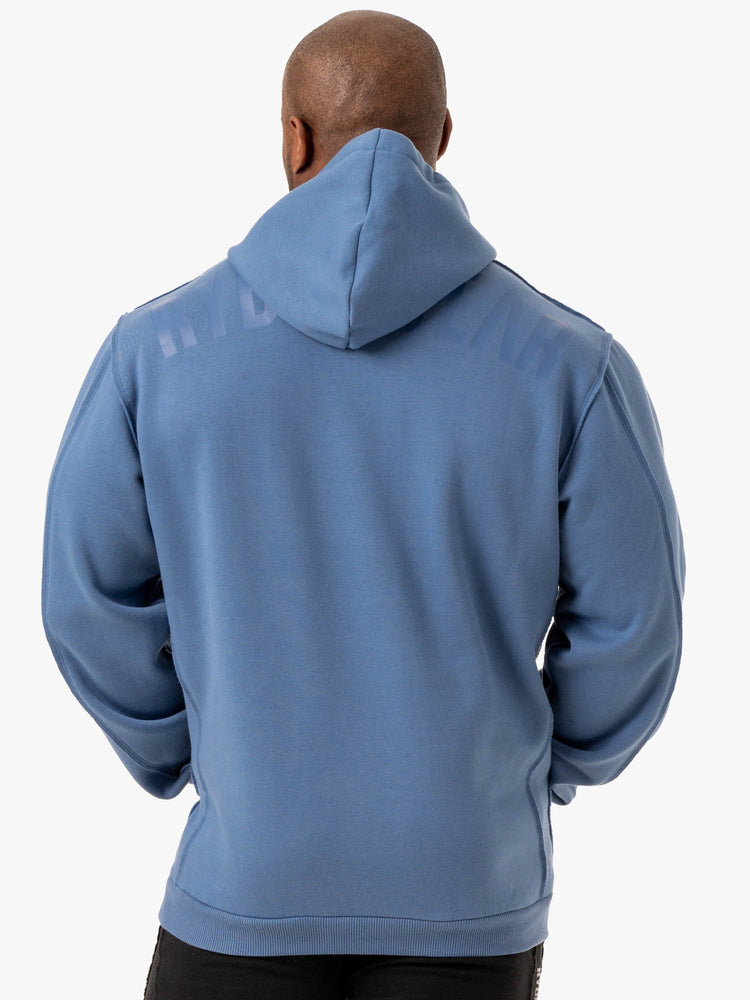 Sudadera Con Capucha Ryderwear Force Pullover Hombre Azules | HMTRV4917