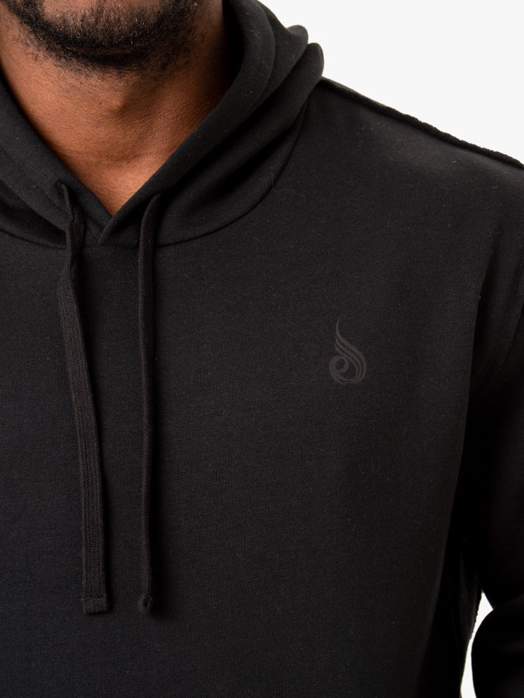 Sudadera Con Capucha Ryderwear Force Pullover Hombre Negros | QTKPJ8415