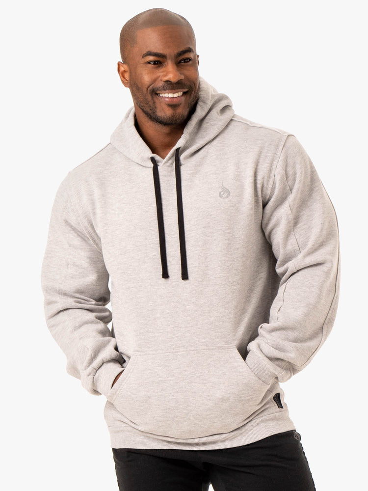 Sudadera Con Capucha Ryderwear Force Pullover Hombre Grises | XITMB2304