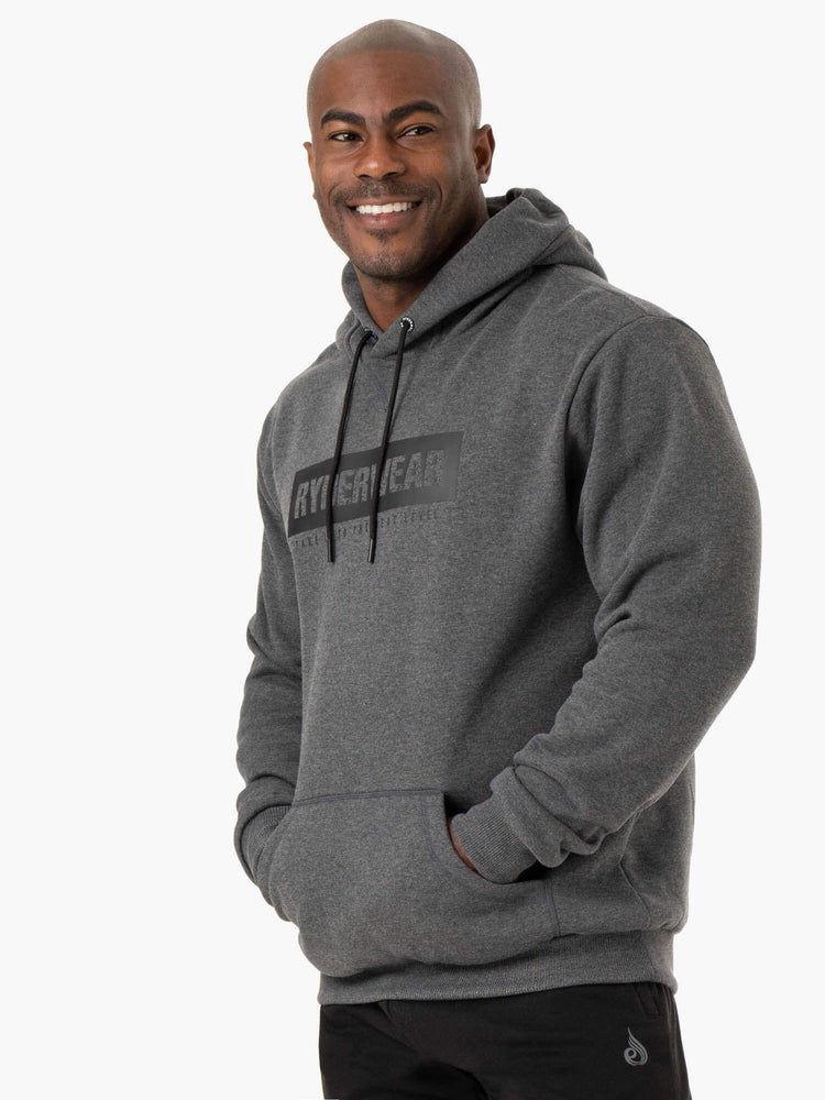 Sudadera Con Capucha Ryderwear Iron Pullover Hombre Grises | WPZGN0462