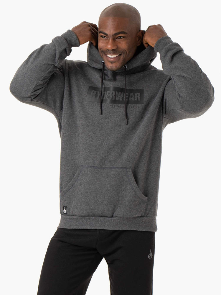Sudadera Con Capucha Ryderwear Iron Pullover Hombre Grises | WPZGN0462