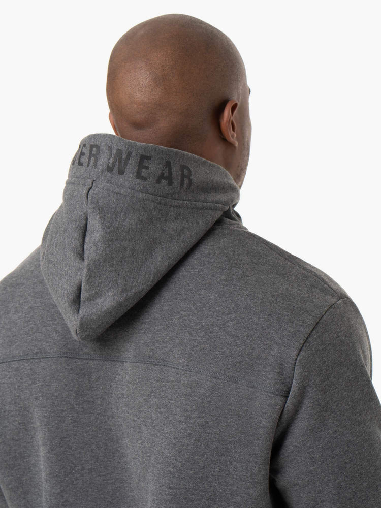 Sudadera Con Capucha Ryderwear Iron Pullover Hombre Grises | WPZGN0462