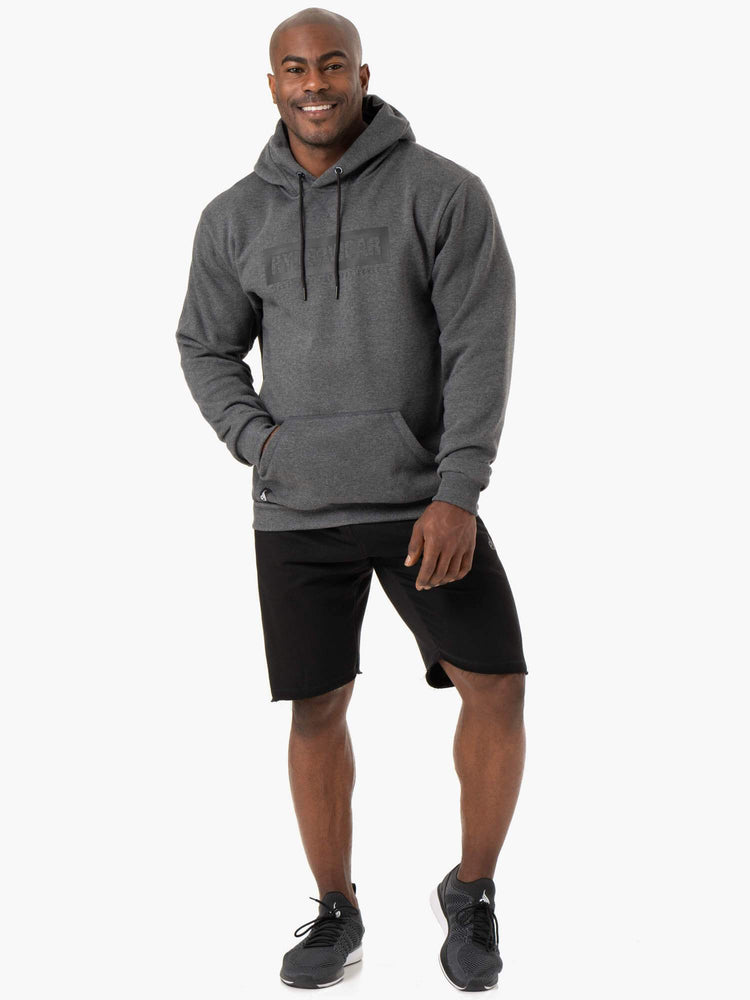 Sudadera Con Capucha Ryderwear Iron Pullover Hombre Grises | WPZGN0462
