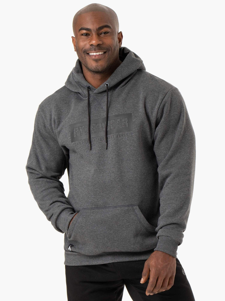 Sudadera Con Capucha Ryderwear Iron Pullover Hombre Grises | WPZGN0462