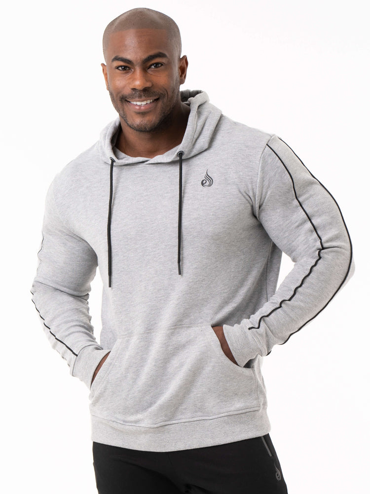 Sudadera Con Capucha Ryderwear Power Pullover Hombre Grises | CHDLY2479