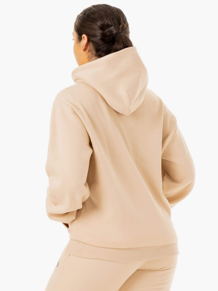 Sudadera Con Capucha Ryderwear Pullover Mujer Marrom | ETBUH9615