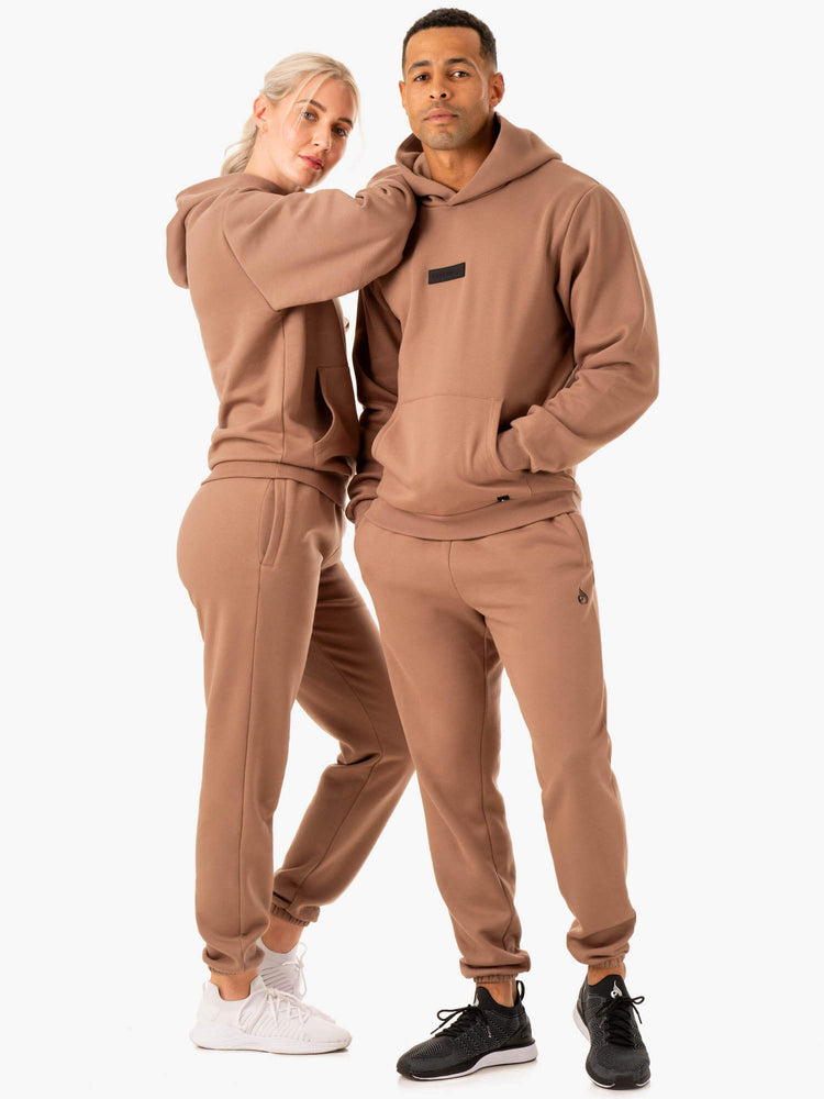 Sudadera Con Capucha Ryderwear Pullover Mujer Beige | PGJSC2138