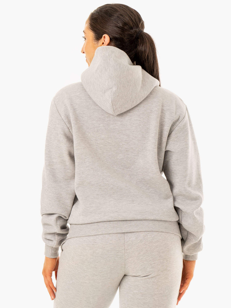 Sudadera Con Capucha Ryderwear Pullover Hombre Grises | QPNEY4712