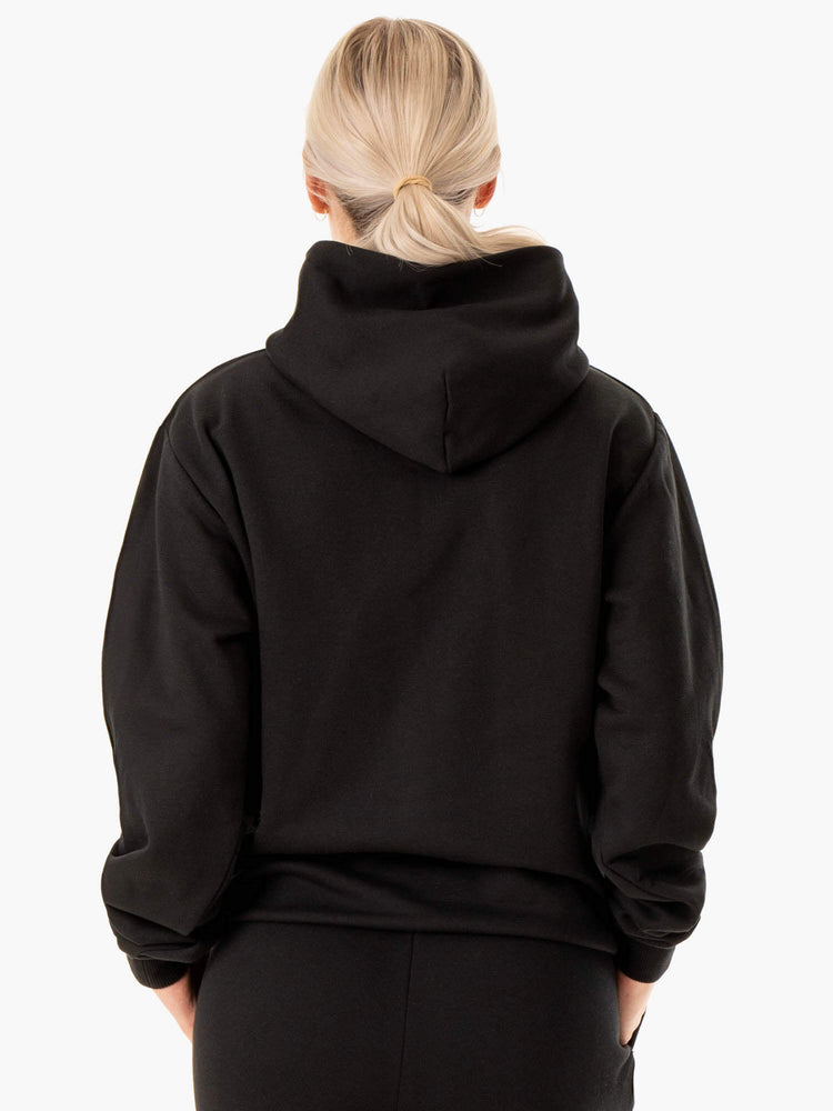 Sudadera Con Capucha Ryderwear Pullover Mujer Negros | TWYIG2614