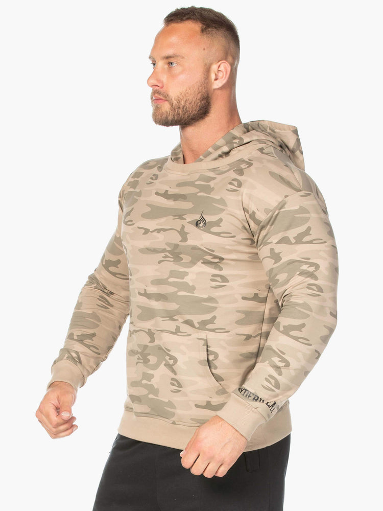 Sudadera Con Capucha Ryderwear Pullover Hombre Camuflados | YFAQN3095
