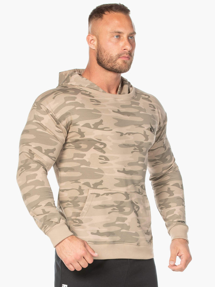 Sudadera Con Capucha Ryderwear Pullover Hombre Camuflados | YFAQN3095