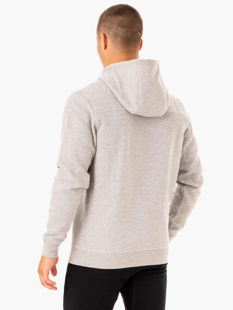 Sudadera Con Capucha Ryderwear Recharge Zip Up Hombre Grises | JNYIP5498