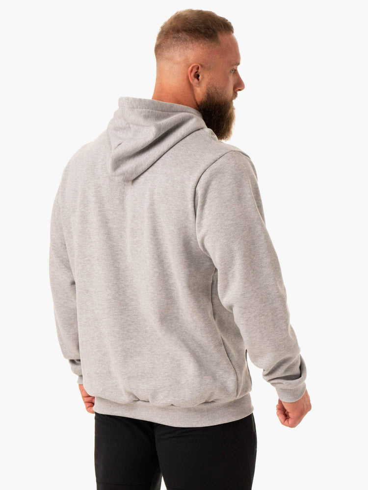 Sudadera Con Capucha Ryderwear Reset Pullover Hombre Grises | EKJIM8461