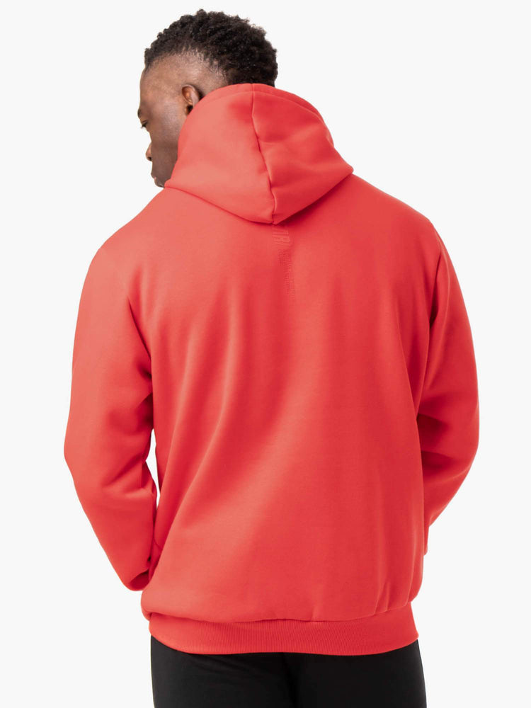 Sudadera Con Capucha Ryderwear Reset Pullover Hombre Rojos | VEXSK0219