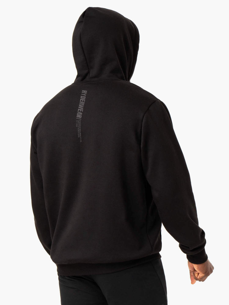 Sudadera Con Capucha Ryderwear Reset Pullover Hombre Negros | WBLJQ1409