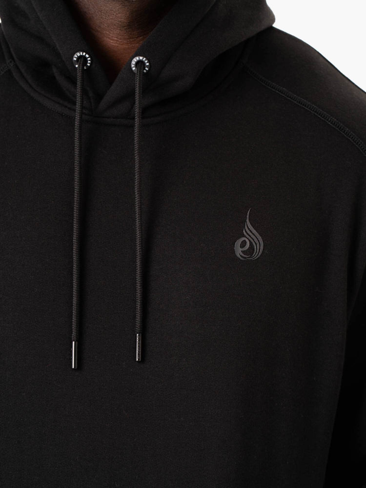 Sudadera Con Capucha Ryderwear Reset Pullover Hombre Negros | WBLJQ1409
