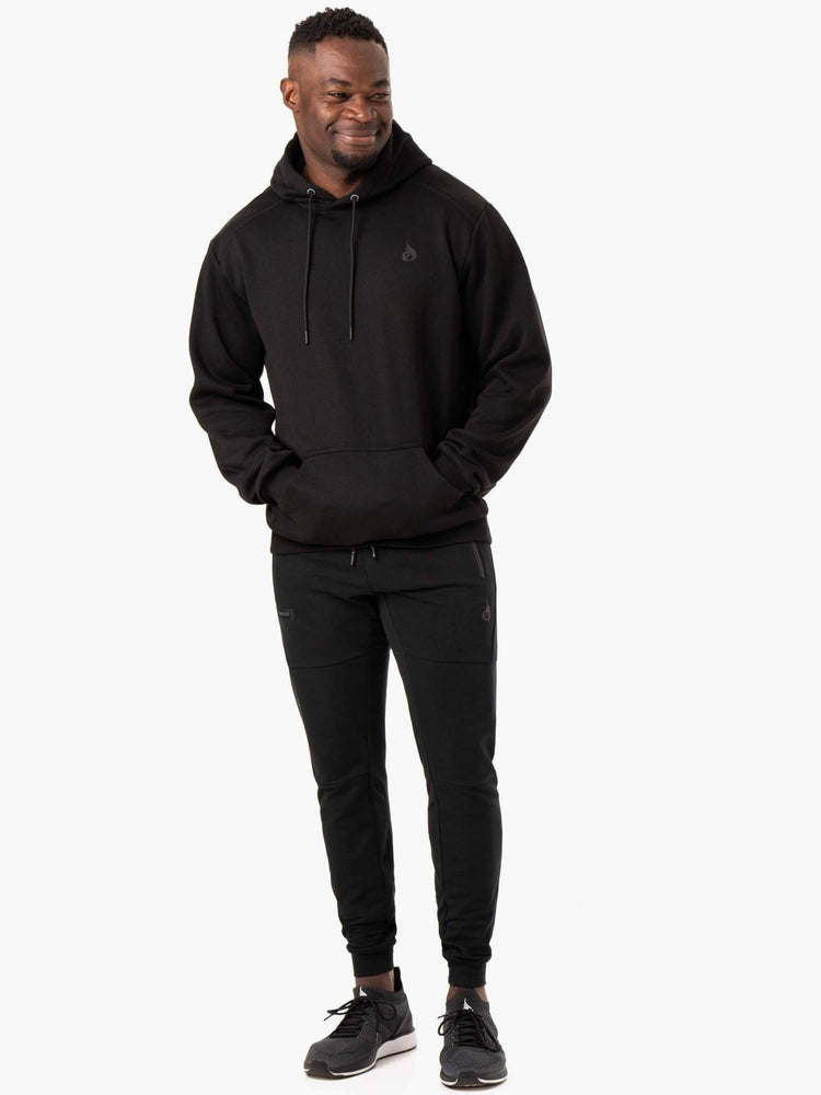 Sudadera Con Capucha Ryderwear Reset Pullover Hombre Negros | WBLJQ1409