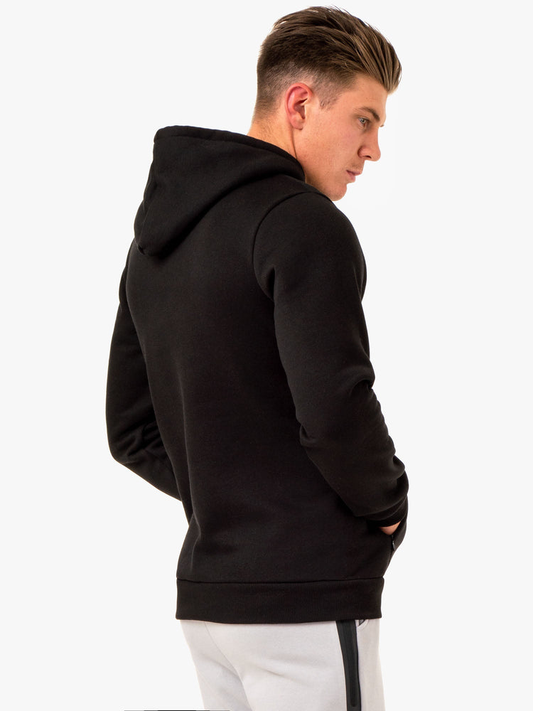Sudadera Con Capucha Ryderwear Restore Pullover Hombre Negros | GBEVH9467