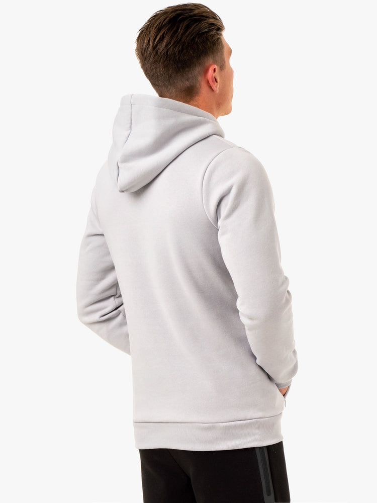 Sudadera Con Capucha Ryderwear Restore Pullover Hombre Grises | GHJMN0576
