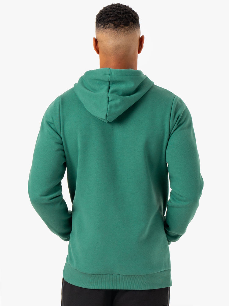 Sudadera Con Capucha Ryderwear Restore Pullover Hombre Verdes | IBDZP3826