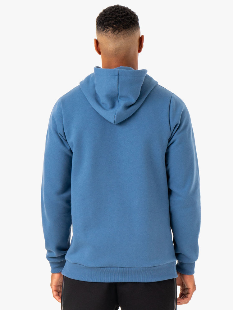 Sudadera Con Capucha Ryderwear Restore Pullover Hombre Azules | RJWXF4850