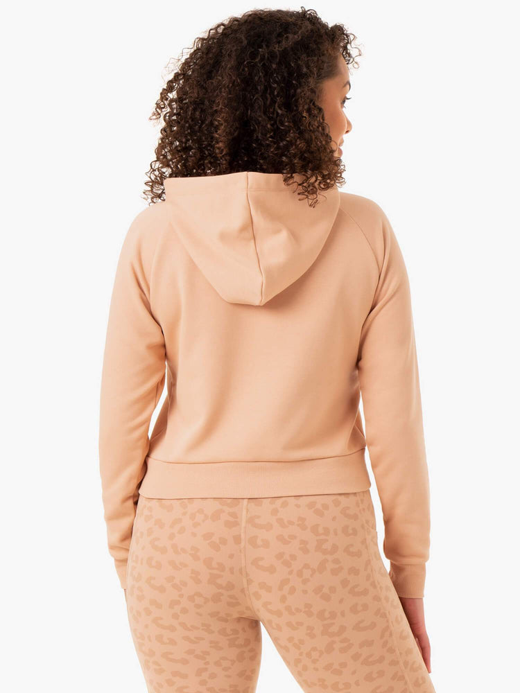 Sudadera Con Capucha Ryderwear Ultra Pullover Mujer Marrom | VIOTZ0597