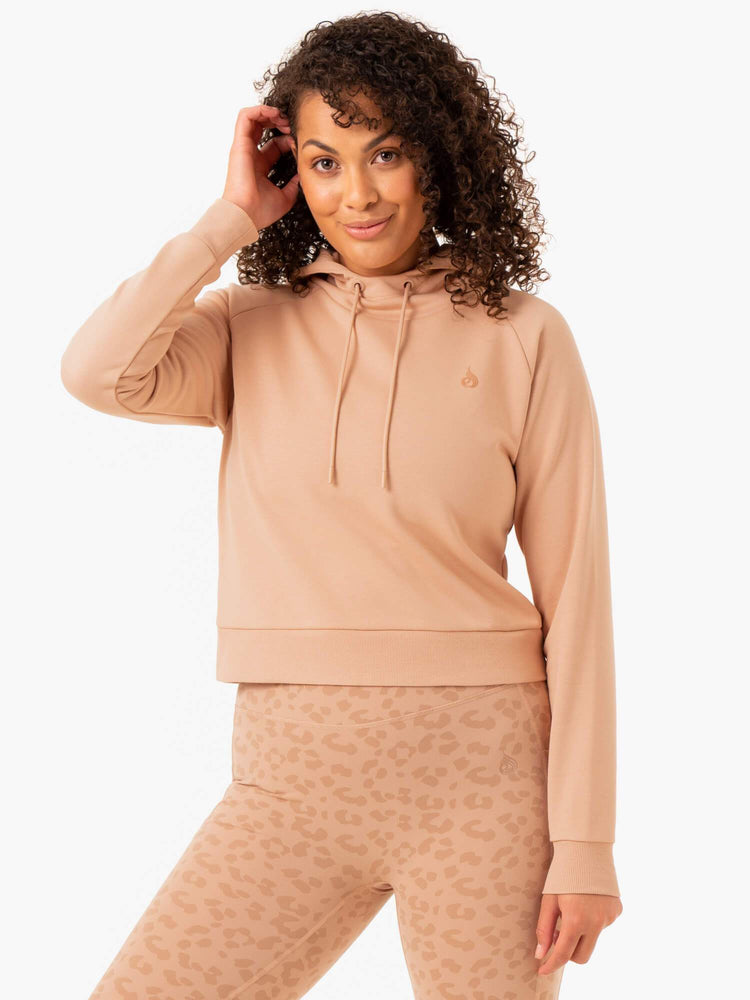 Sudadera Con Capucha Ryderwear Ultra Pullover Mujer Marrom | VIOTZ0597