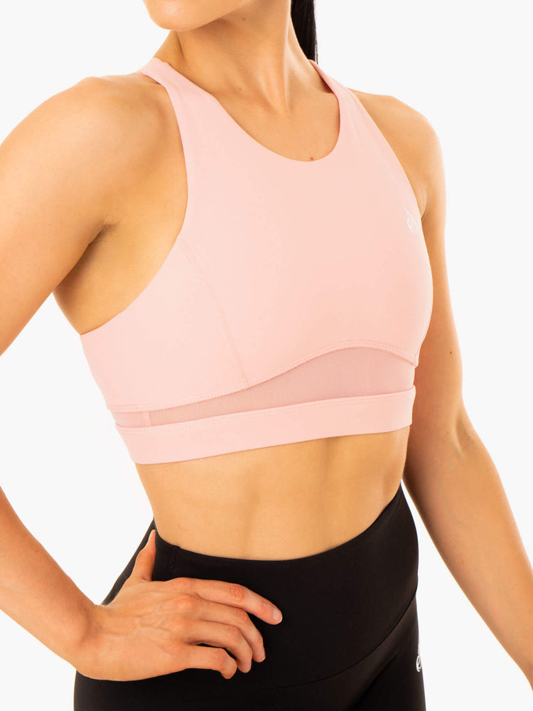 Sujetadores Deportivos Ryderwear Amazon Mesh Mujer Rosas | DEIAJ4096
